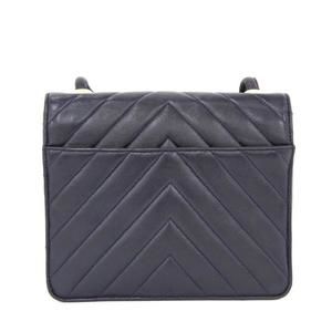 Chanel Stitch V Bag Black Shoulder